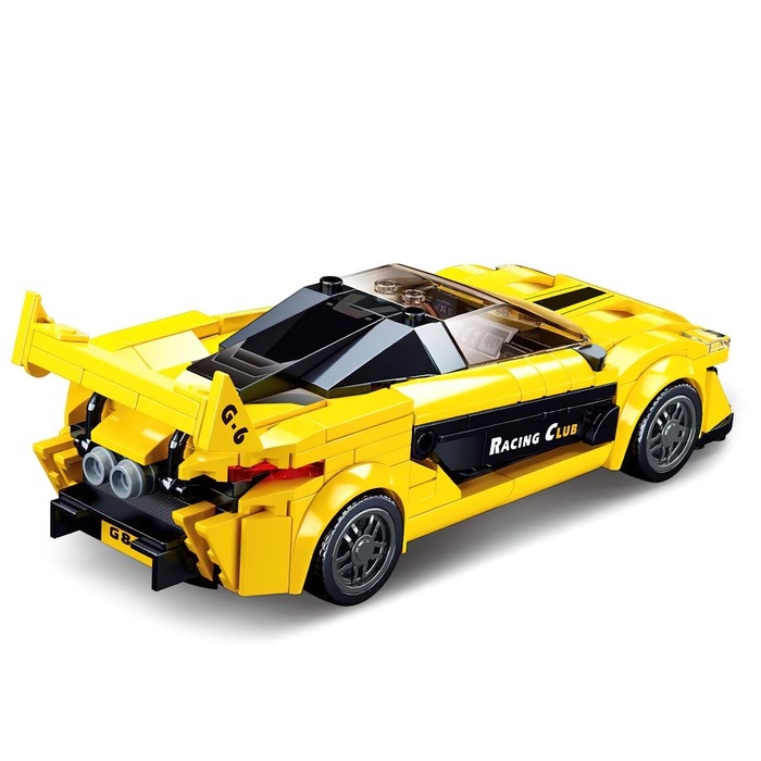 Конструктор Модельки «Спорткар», 283 детали Конструктор Модельки «Спорткар», 283 детали