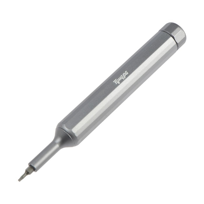 Отвертка с битами для точных работ ТУНДРА, двухсторонние биты 19 шт. 38 в 1 Отвертка с битами для точных работ ТУНДРА, двухсторонние биты 19 шт. 38 в 1