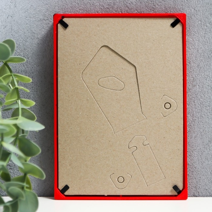 Фоторамка пластик L-3 10х15 см, красный Фоторамка пластик L-3 10х15 см, красный