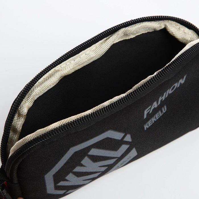 Рюкзак школьный из текстиля на молнии, 3 кармана, сумка, держатель для чемодана, цвет чёрный/серый Рюкзак школьный из текстиля на молнии, 3 кармана, сумка, держатель для чемодана, цвет чёрный/серый