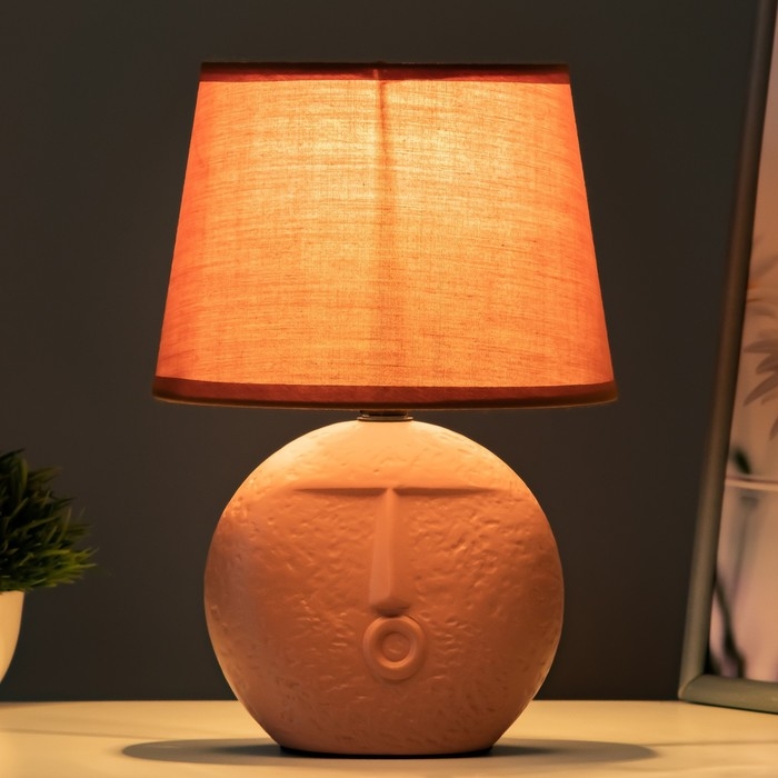 Настольная лампа Настольная лампа "Фейс удивление" Е14 40Вт 18х18х27 см RISALUX