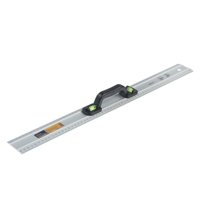 Линейка-уровень ТУНДРА, металлическая, пластиковая ручка, 2 глазка, 600 мм Линейка-уровень ТУНДРА, металлическая, пластиковая ручка, 2 глазка, 600 мм