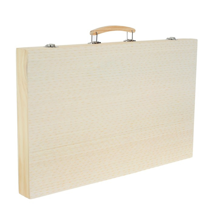 Набор для рисования в деревянном чемоданчике Набор для рисования в деревянном чемоданчике