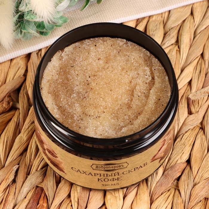 Скраб для тела сахарный "Кофе" Добропаровъ 270 мл