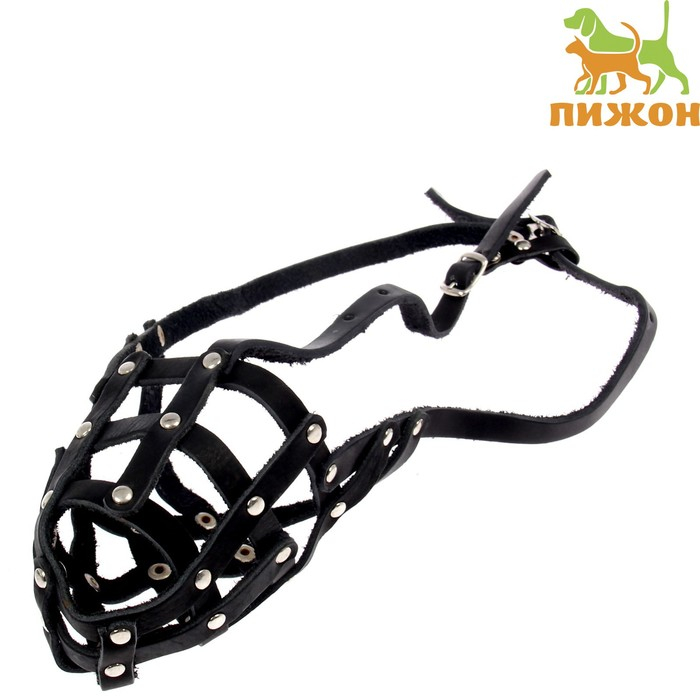 Намордник кожаный сетчатый с перемычкой №3,овчарка,(длина по носу 11 см, обхват морды 30 см), 161347 Намордник кожаный сетчатый с перемычкой №3,овчарка,(длина по носу 11 см, обхват морды 30 см), 161347