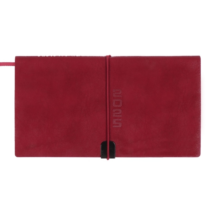 Еженедельник датир 2025г 175х95мм мягк обл иск кож 64л ESCALADA, бл тис, бл 70 г/м²,красный Еженедельник датир 2025г 175х95мм мягк обл иск кож 64л ESCALADA, бл тис, бл 70 г/м²,красный