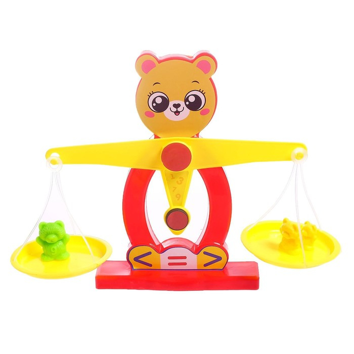 Развивающий набор «Весы», мишка Развивающий набор «Весы», мишка
