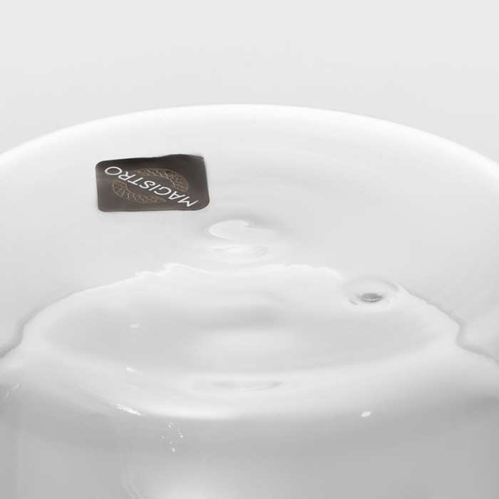 Кружка стеклянная с двойными стенками Magistro «Дуо», 300 мл, 12×9×11 см Кружка стеклянная с двойными стенками Magistro «Дуо», 300 мл, 12×9×11 см