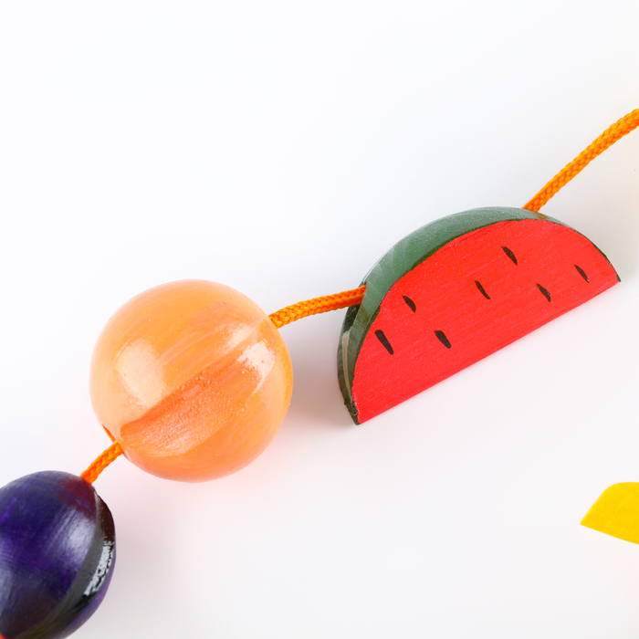 Бусы «Фрукты-ягоды» цветные Бусы «Фрукты-ягоды» цветные