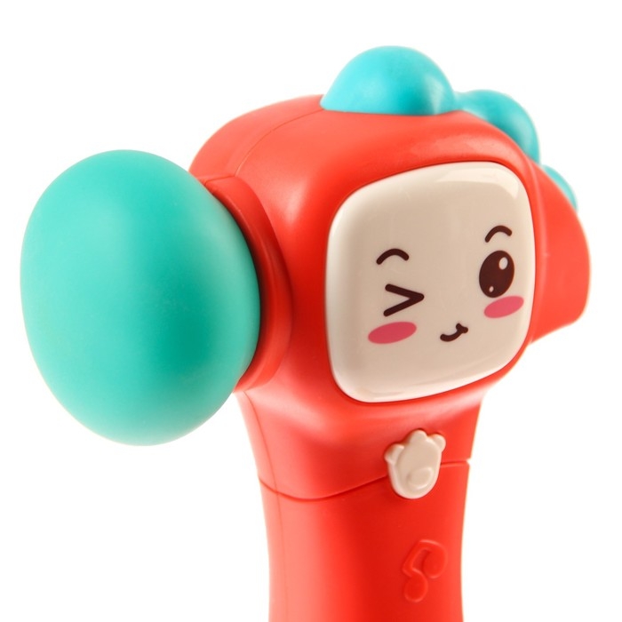 Музыкальная погремушка «Молоточек», светится, цвет МИКС, Крошка Я Музыкальная погремушка «Молоточек», светится, цвет МИКС, Крошка Я