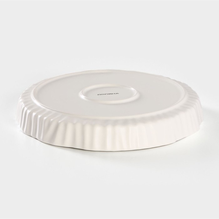 Тарелка фарфоровая обеденная Доляна «Коты-аристократы», d=21,5 см, цвет белый Тарелка фарфоровая обеденная Доляна «Коты-аристократы», d=21,5 см, цвет белый