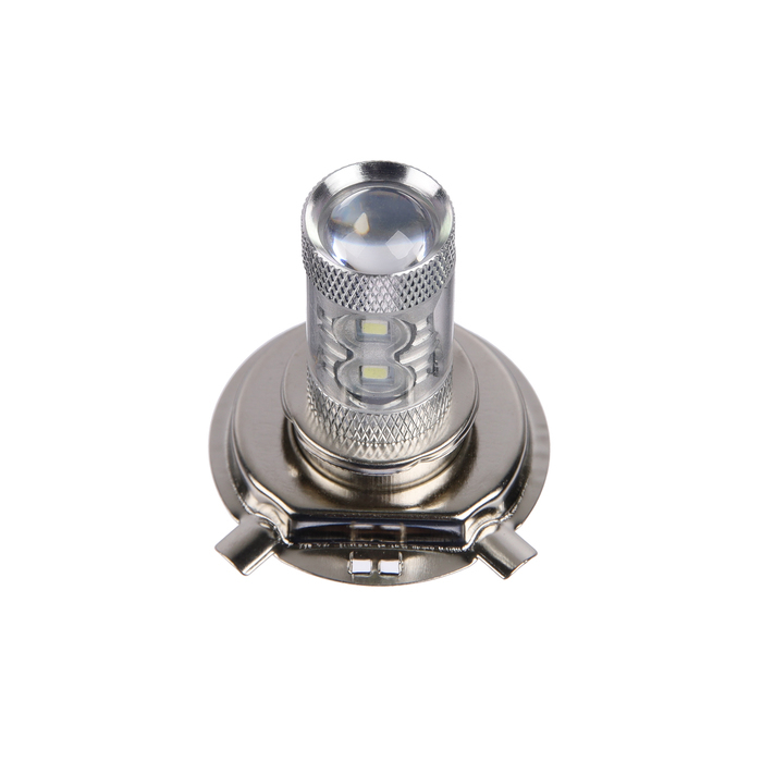 Автолампа светодиодная H4, 12 В, 7.5 Вт , 5 LED-COB, свет белый Автолампа светодиодная H4, 12 В, 7.5 Вт , 5 LED-COB, свет белый