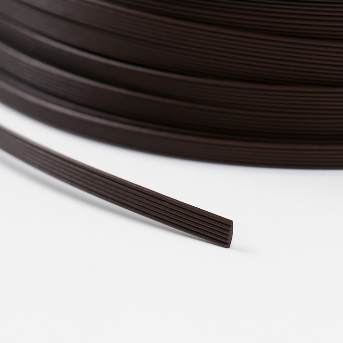 Ротанг искусственный 6 мм 100 м волна (венге) Ротанг искусственный 6 мм 100 м волна (венге)