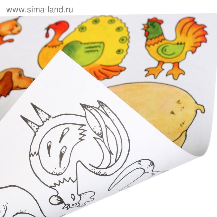 Трафарет для рисования, Koh-I-Noor Трафарет для рисования, Koh-I-Noor "Ферма" 9820/02