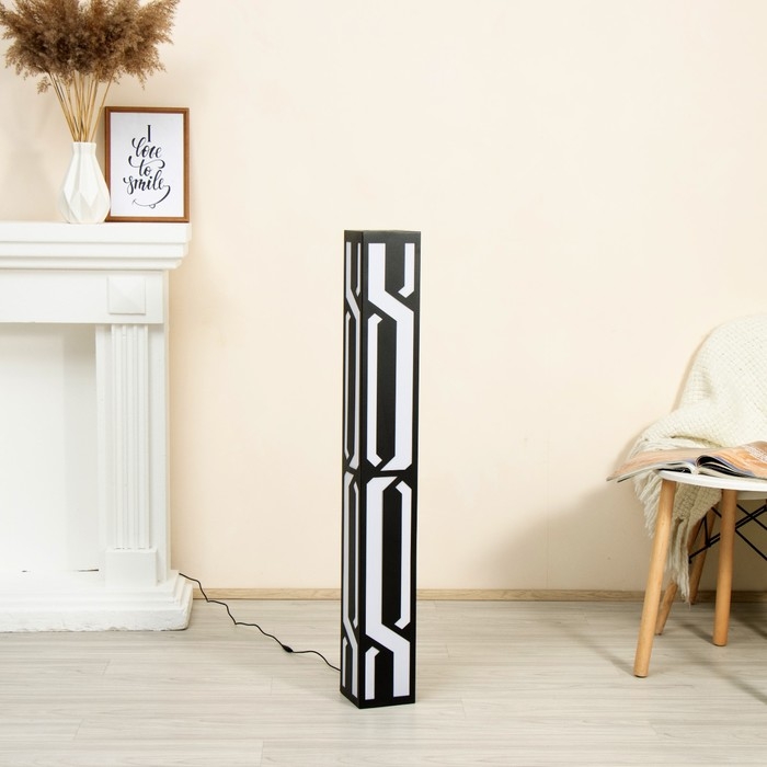 Торшер  Торшер "Рондо" LED 20Вт RGB пульт ДУ черный