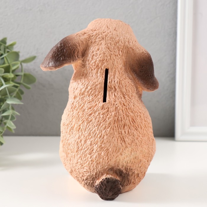 Копилка Копилка "Кролик №4 Сиамский окрас " высота 17,5 см, ширина 11,5 см, длина 11,5 см