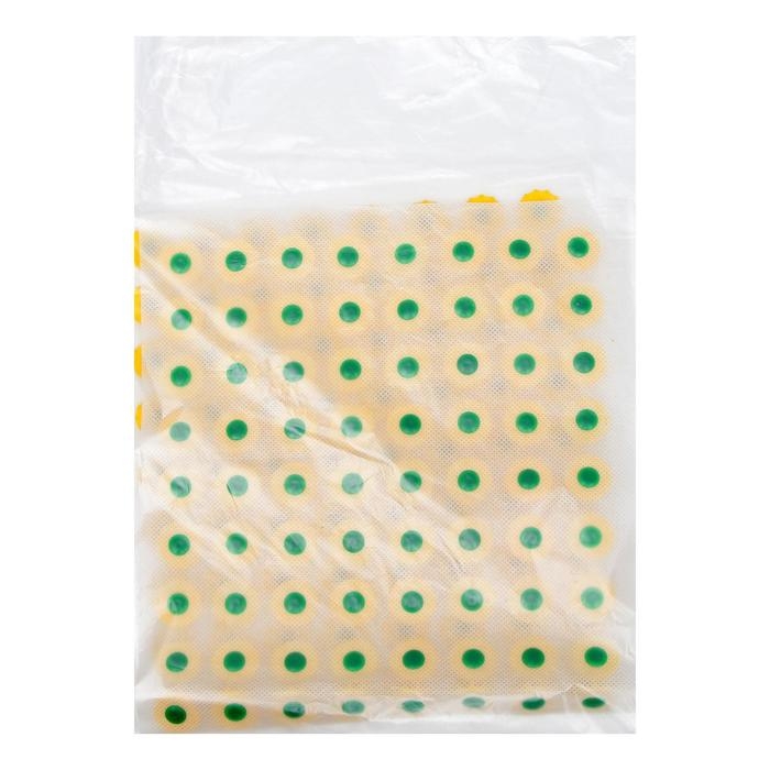 Аппликатор Аппликатор "Кузнецова", 144 колючки, спанбонд, 26 х 56 см, жёлтый.