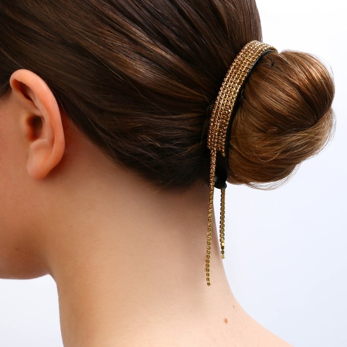 Заколка для волос со стразами «Ты прекрасна», 12.5 х 7 х 1.5 см Заколка для волос со стразами «Ты прекрасна», 12.5 х 7 х 1.5 см