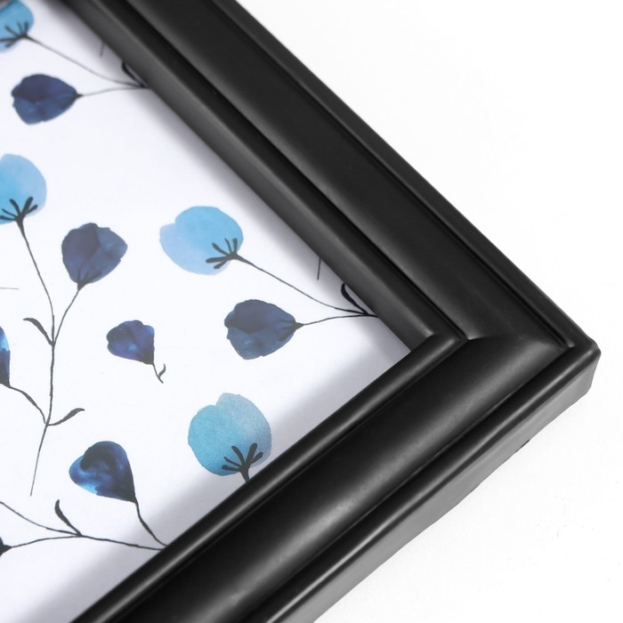 Фоторамка на 4 фото 10х10, 10х15 см+зеркало  Фоторамка на 4 фото 10х10, 10х15 см+зеркало "Наслаждайся мелочами" чёрная н-р 5 шт 26х44 см