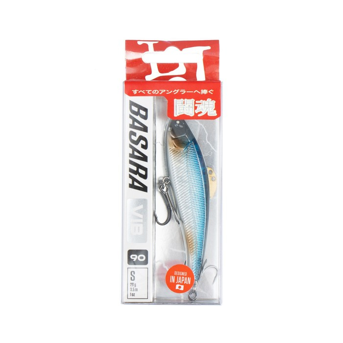 Воблер тонущий вертикальный LJ Pro Series BASARA VIB S, 9 см, цвет 124 Воблер тонущий вертикальный LJ Pro Series BASARA VIB S, 9 см, цвет 124