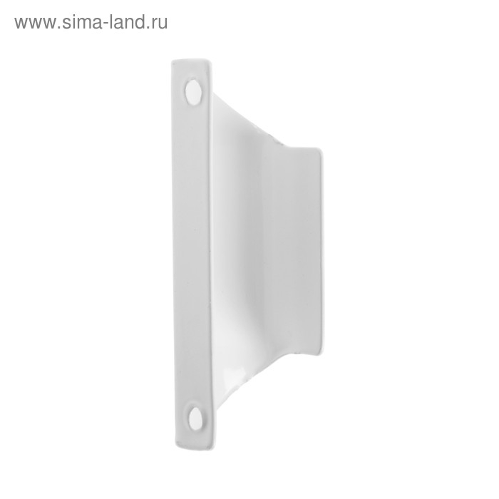 Ручка балконная ТУНДРА, металлическая, белая Ручка балконная ТУНДРА, металлическая, белая