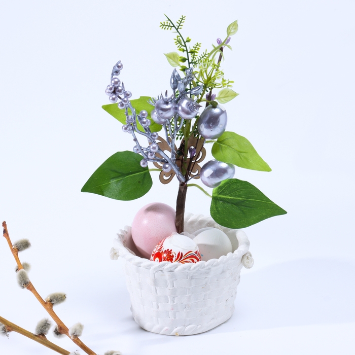 Пасхальный декор «Яйца с бабочкой» 7 × 19 × 26 см Пасхальный декор «Яйца с бабочкой» 7 × 19 × 26 см