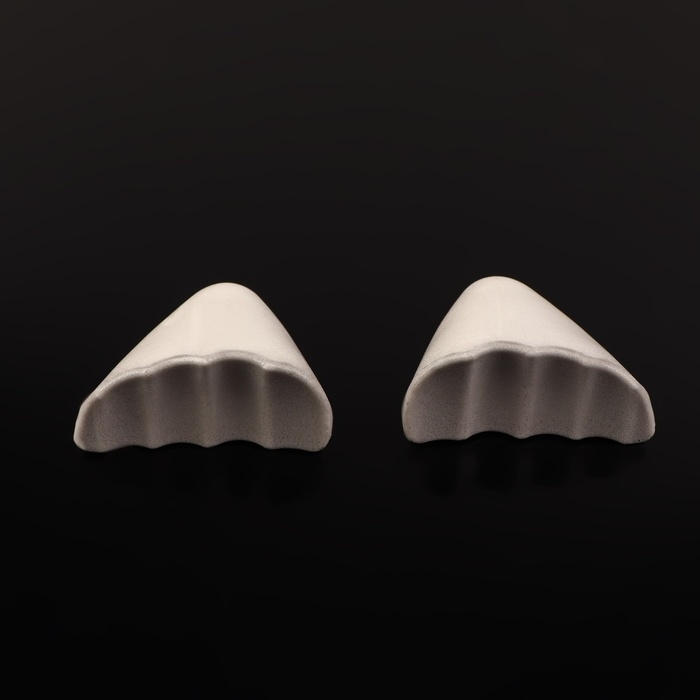 Вставки для уменьшения размера обуви, регулируемые, 5,5 × 4 см, пара, цвет серый Вставки для уменьшения размера обуви, регулируемые, 5,5 × 4 см, пара, цвет серый