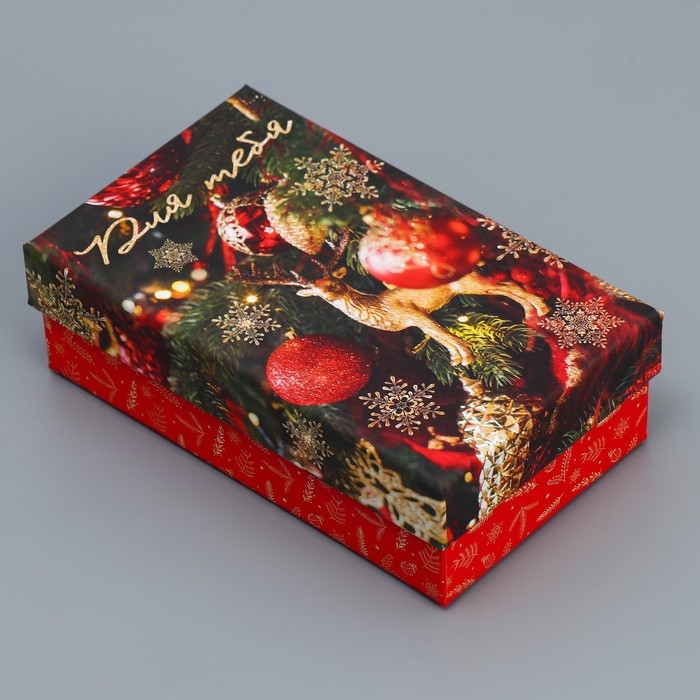 Набор подарочных коробок 10 в 1 «Елочные игрушки», 12 х 7 х 4 - 32.5 х 20 х 12.5 см, Новый год Набор подарочных коробок 10 в 1 «Елочные игрушки», 12 х 7 х 4 - 32.5 х 20 х 12.5 см, Новый год