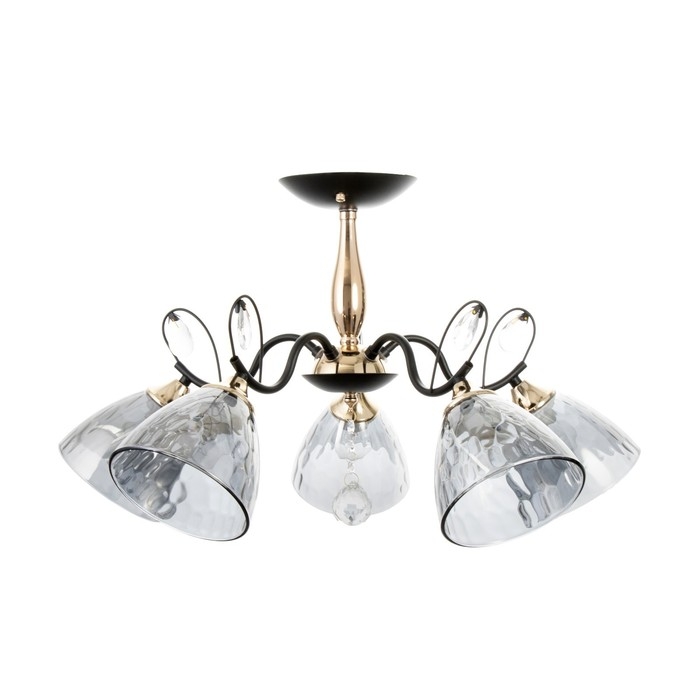 Люстра Люстра "Анабель" 5хЕ27 40Вт черный 65х65х33см BayerLux