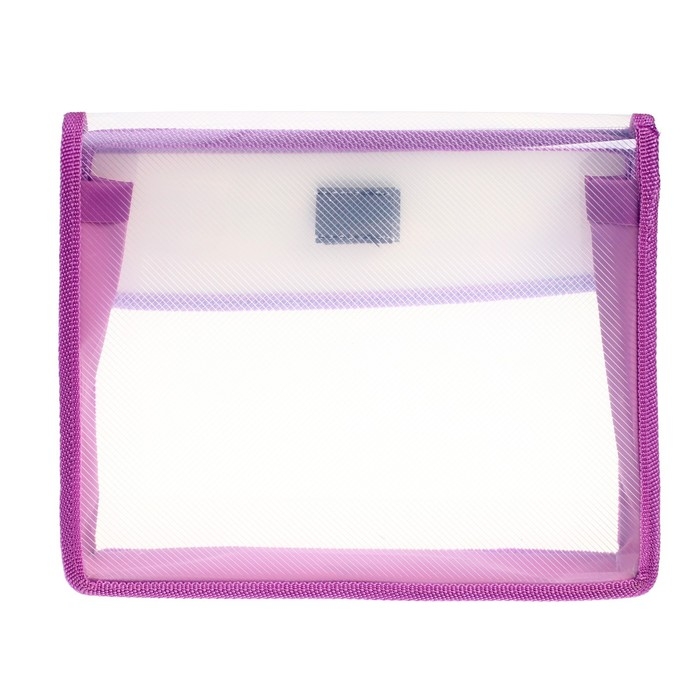 Папка для тетрадей А5 (230 х 190 х 50 мм), с клапаном на липучке, пластик/текстиль, Calligrata, Папка для тетрадей А5 (230 х 190 х 50 мм), с клапаном на липучке, пластик/текстиль, Calligrata, "Единорог"