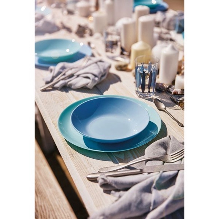 Блюдо Luminarc DIWALI GRANITE, d=32 см, стеклокерамика, серое