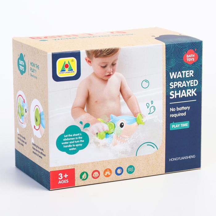 Игрушка - лейка для ванны «Акула», брызгалка Игрушка - лейка для ванны «Акула», брызгалка