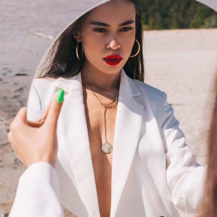 Серьги-кольца «Дискотека» лёгкие, d=6 см, цвет золото Серьги-кольца «Дискотека» лёгкие, d=6 см, цвет золото