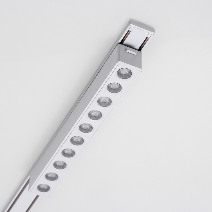 Шинопровод магнитный трековый ультратонкий ULTRA Шинопровод магнитный трековый ультратонкий ULTRA "Слим-100" 2жильный белый 200х2,6х0,6см