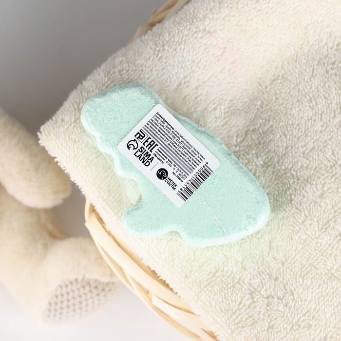 Бомбочка для ванны детская «Динозавр: Дино», 130 г, аромат яблока, ЧИСТОЕ СЧАСТЬЕ Бомбочка для ванны детская «Динозавр: Дино», 130 г, аромат яблока, ЧИСТОЕ СЧАСТЬЕ