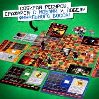 Настольная игра-бродилка «Пиксель-крафт», 2-4 игрока, 7+