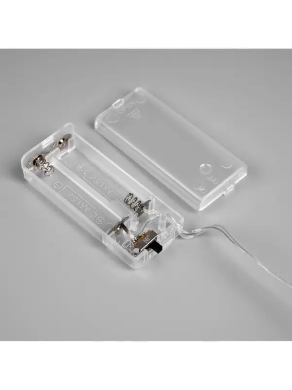 Ёлочная игрушка светодиодная &laquo;Олень&raquo;, 19&times;8 см, 5 LED, от батареек ААх2, свечение тёплое белое