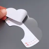 Тейпы для поддержки груди, набор - 5 пар, на клеевой основе, 12&times;8 см, белые