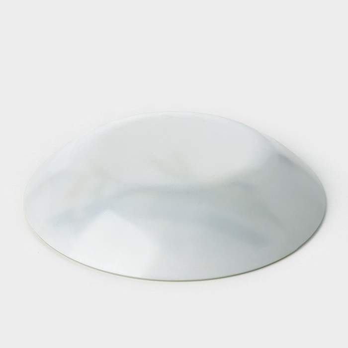 Тарелка стеклянная Доляна «Бамбук», d=20 см Тарелка стеклянная Доляна «Бамбук», d=20 см