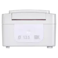 Гермес PLUS Розетка с заземлением наружная с крышкой IP54