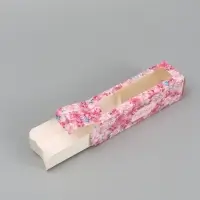 Коробка подарочная для макарун &laquo;Для тебя&raquo;, 18&times;5.5&times;5.5 см