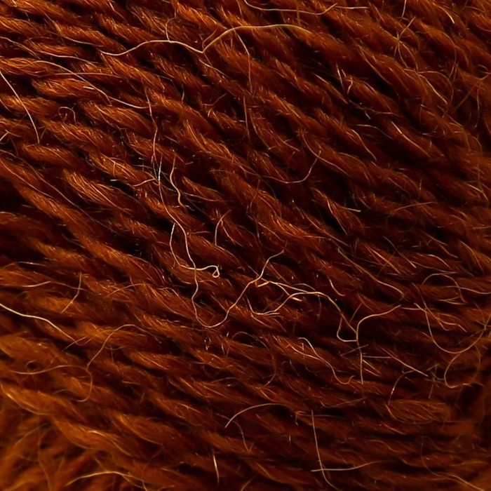 Пряжа Пряжа "Деревенская" 100% шерсть 250м/100гр (44-Золотистый)