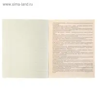 Тетрадь предметная 48 листов линейку Calligrata, «Чёрное-белое. Литература», обложка мелованная бумага, серые листы