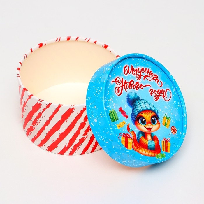 Коробка Коробка "Змейка" завальцованная без окна 13 х 8,5 см