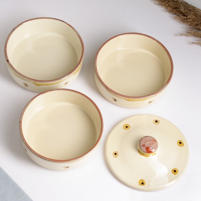 Набор для холодца  Набор для холодца "Подарочный" 3х0,75л, карамель