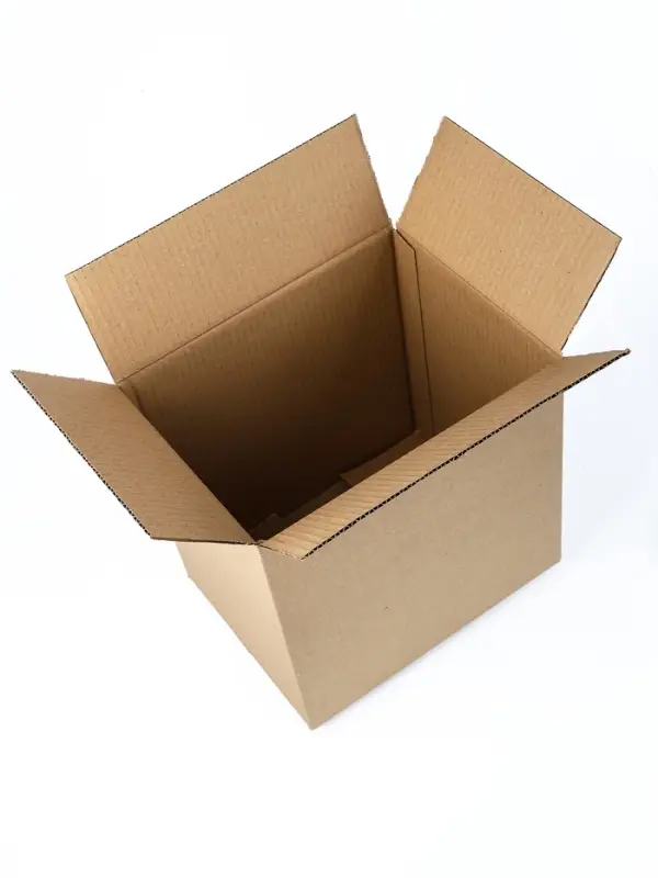 Коробка складная, бурая, для хранения и отправки посылок, 30&times;22&times;30 см