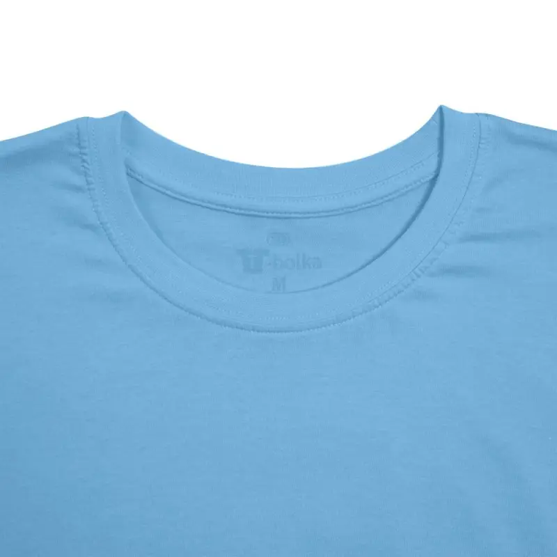 Футболка унисекс T-bolka 140, голубая, размер S Футболка унисекс T-bolka 140, голубая, размер S