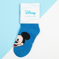 Носки для мальчика «Микки Маус», DISNEY, 16-18 см, цвет синий