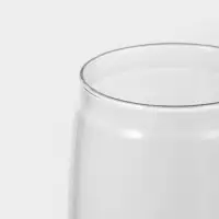 Банка для сыпучих продуктов Paşabah&ccedil;e Cesni, 1.5 л, с крышкой, стекло, прозрачная