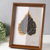 Фоторамка пластик формат А4 см "Прованс" бежево-коричневый 33,7х24,8х3 см